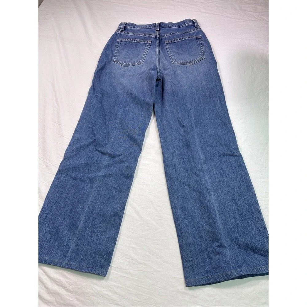 Uniqlo JEANS Women's  23 Wide LEG HIGH Rise Straight Y2K